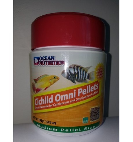 OCEAN NUTRITION Cichlid Omni pellets - granulės ciklidams (M dydis), 200 g
